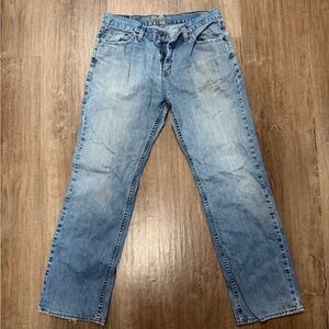 Bullhead Light Blue Men's Straight Jeans